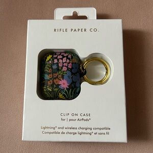 Rifle Paper Co Floral Clip on Case for AirPods NWT